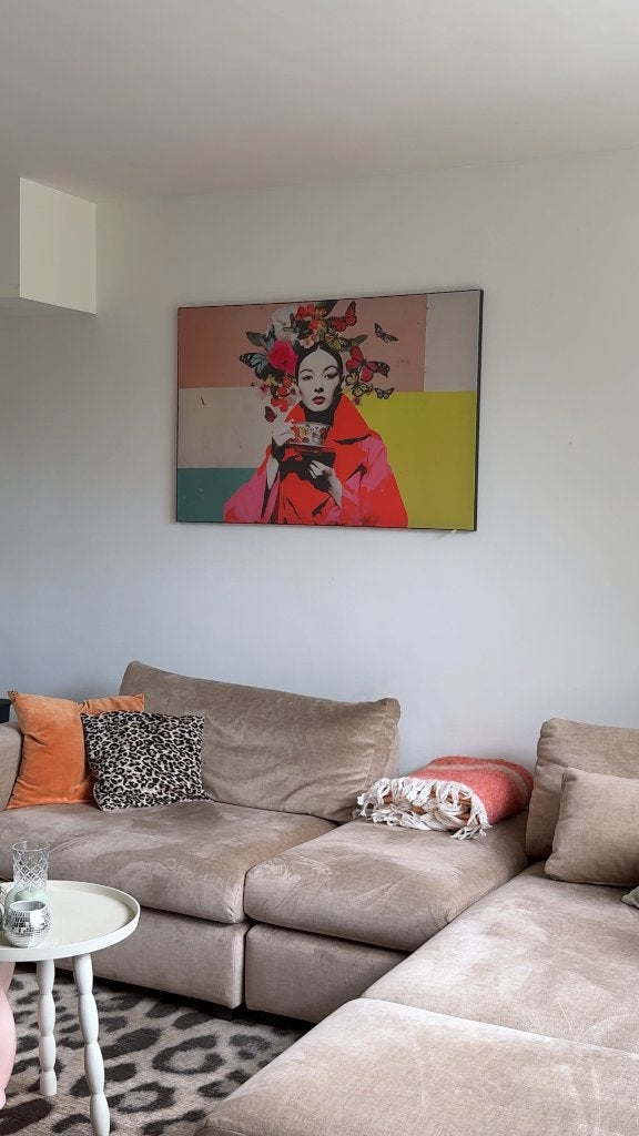 ArtFrame 120x80 zwart + 3 doeken | Nieuwstaat, Ophalen
