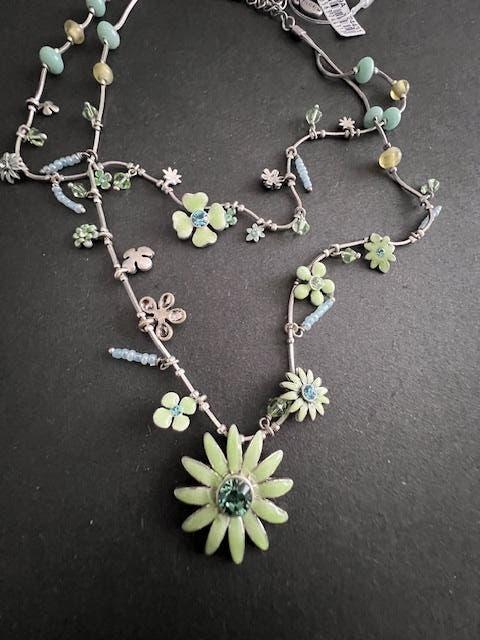 NIEUW PILGRIM Daisy -  ketting – mint 324431, Overige materialen, Verzenden, Nieuw, Verstelbaar