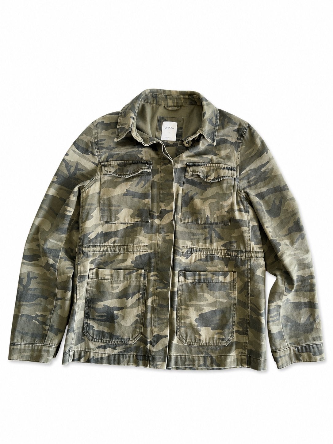 Subdued camouflage utility jacket – maat M, Ophalen of Verzenden, Zo goed als nieuw, Maat 38/40 (M), Groen