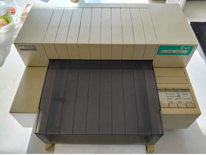 Vintage Retro HP Hewlett Packard C2106A DeskJet Printer 500, Ophalen of Verzenden