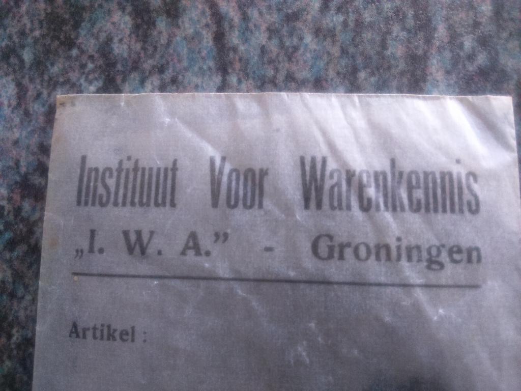 Instituut voor Warenkennis zakjes div. specerijen en rijst, Antiek en Kunst, Ophalen of Verzenden