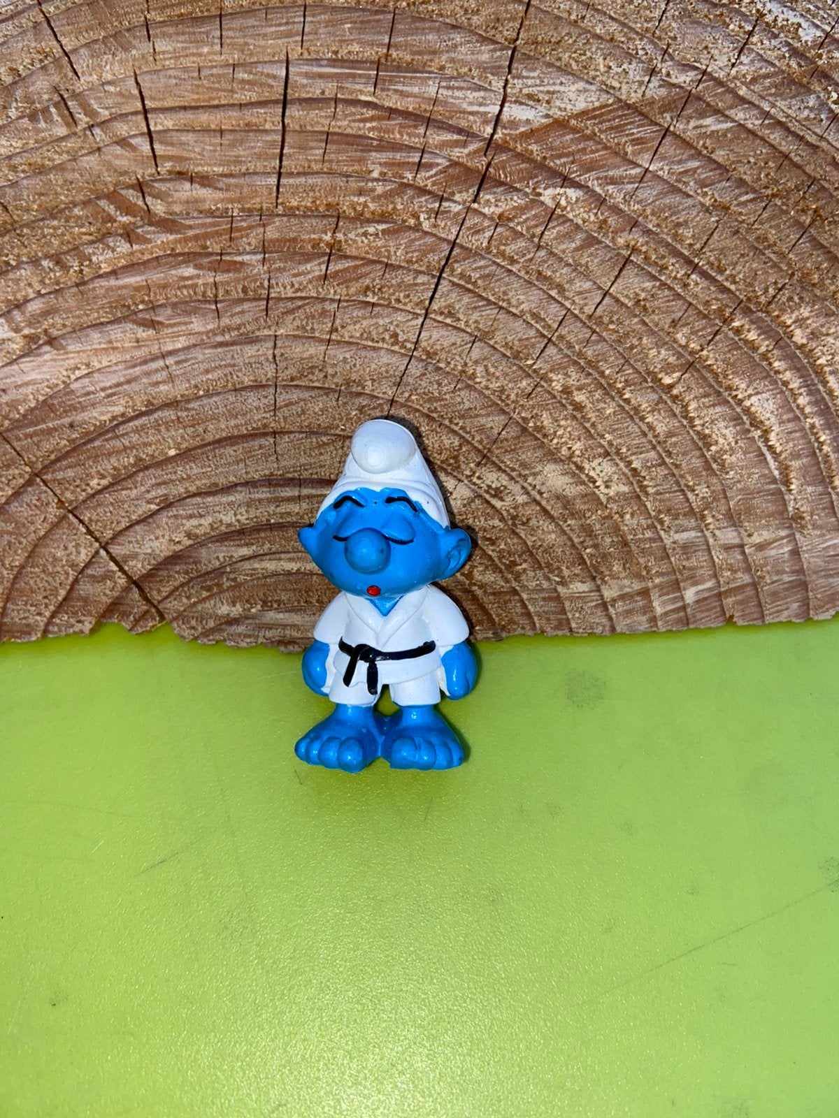 Smurfen judo smurf, Verzamelen, Ophalen of Verzenden, Zo goed als nieuw