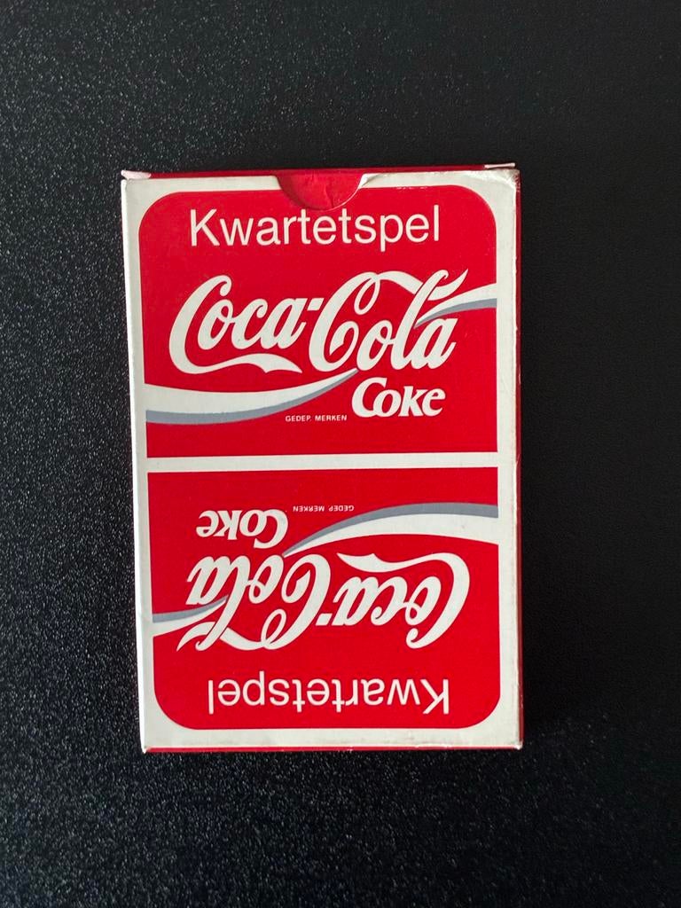 Coca-Cola Kwartetspel - Compleet en Zo Goed als Nieuw, Drie of vier spelers, Ophalen of Verzenden, Zo goed als nieuw