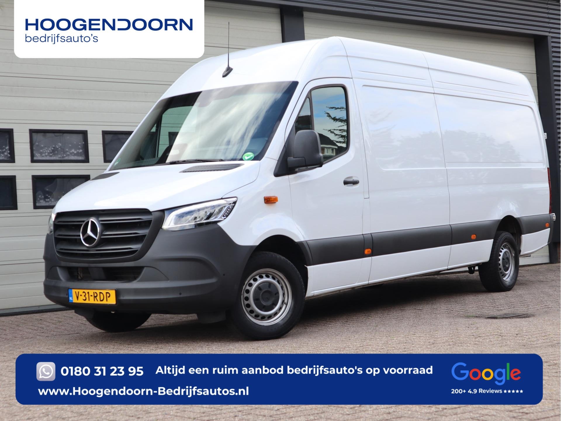 Mercedes-Benz Sprinter 317 CDI Automaat L3H2 Pro - Nieuw Mod, Auto's, Stof, Gebruikt, 4 cilinders, 2000 kg
