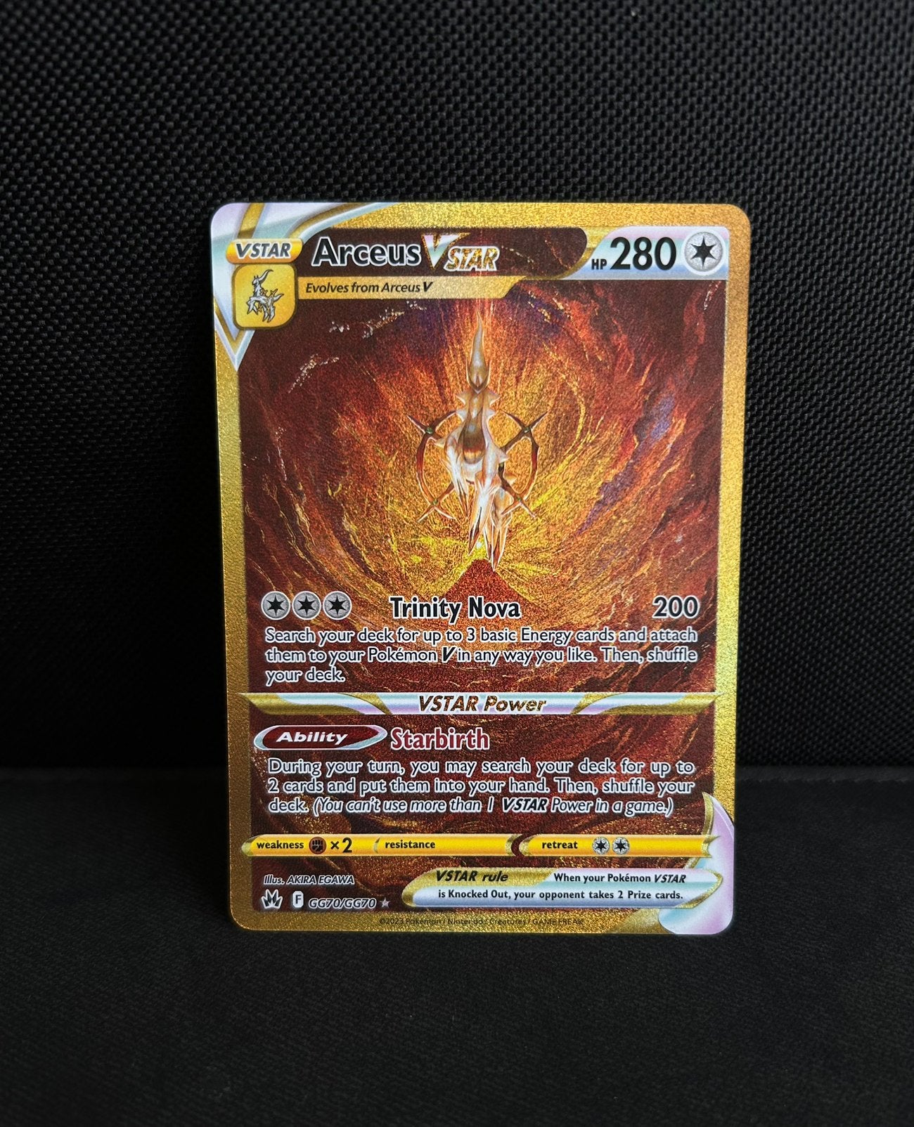 Pokémon Crown Zenith Arceus VSTAR GG70/GG70, Ophalen of Verzenden, Zo goed als nieuw