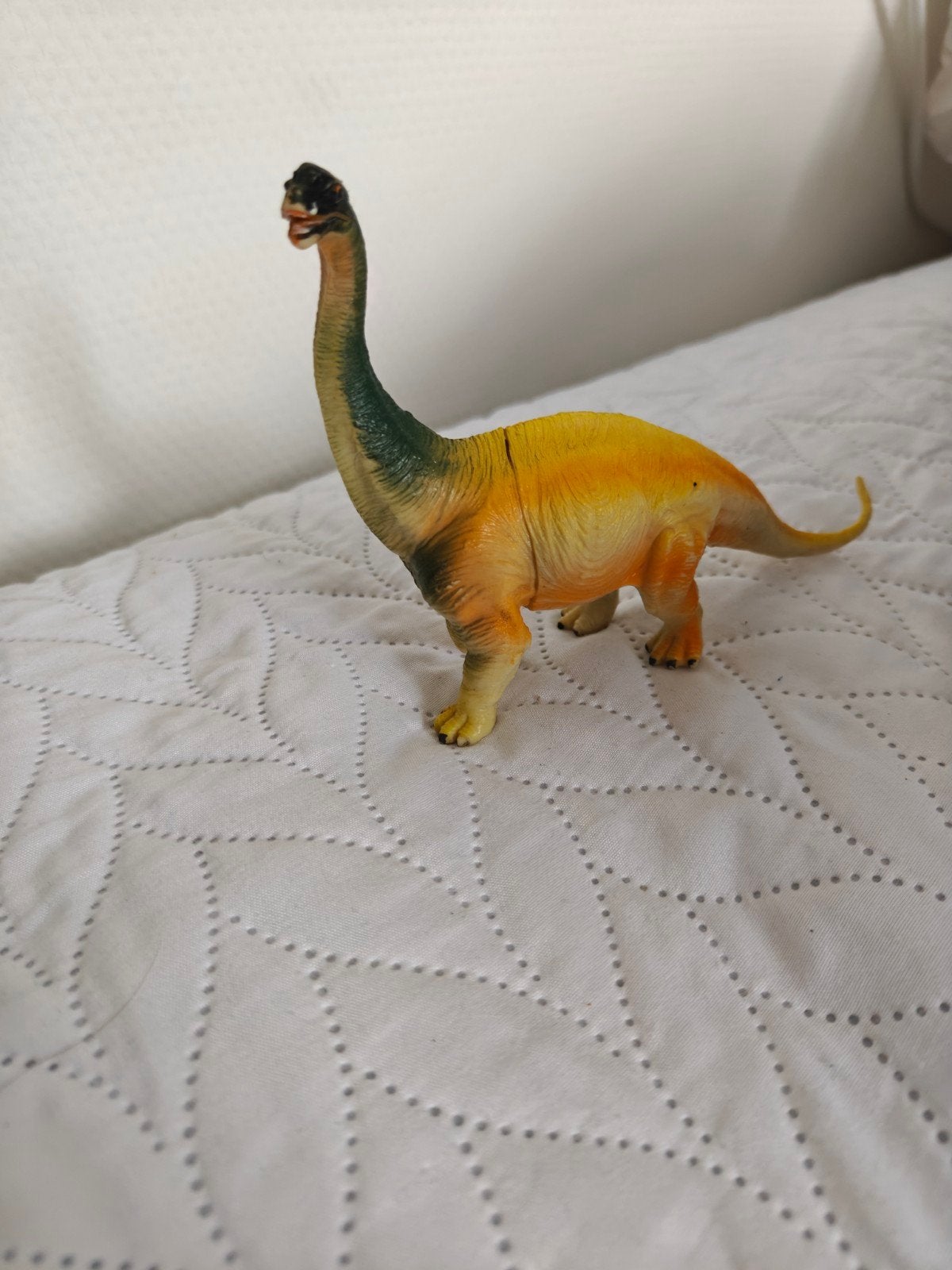 Plastic Dinosaurus Speelfiguur - Brachiosaurus 14 cm, Ophalen of Verzenden, Gebruikt