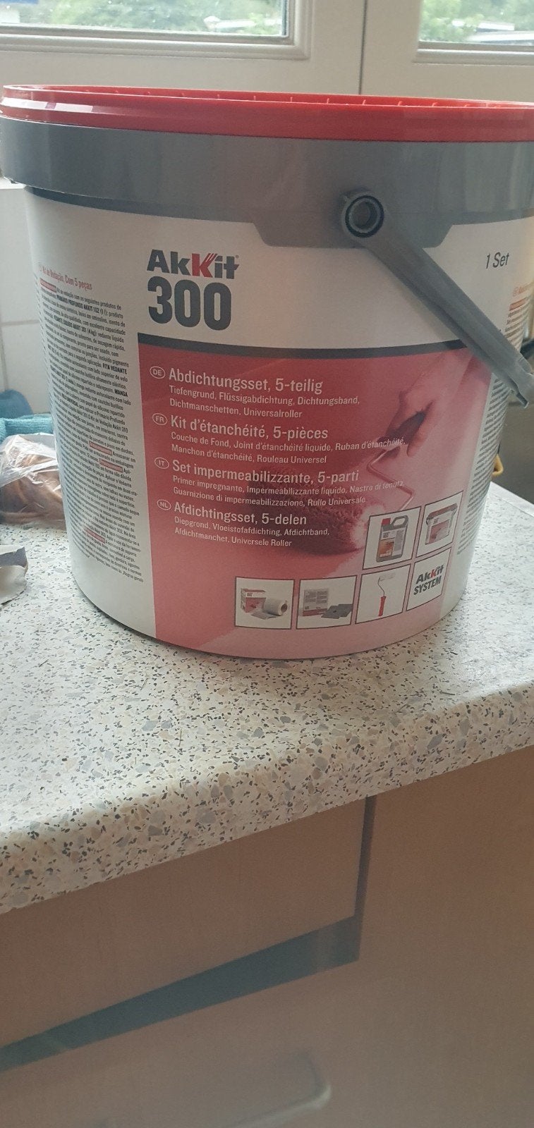 Akkit 300 Afdichtingsset, 5-delig, Ophalen, Nieuw