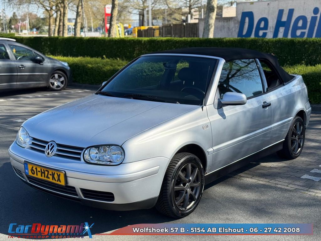 Volkswagen Golf Cabriolet 2.0 Trendline | Nieuwe APK | Rijd, Auto's, Gebruikt, 4 cilinders, 4 stoelen, 116 pk