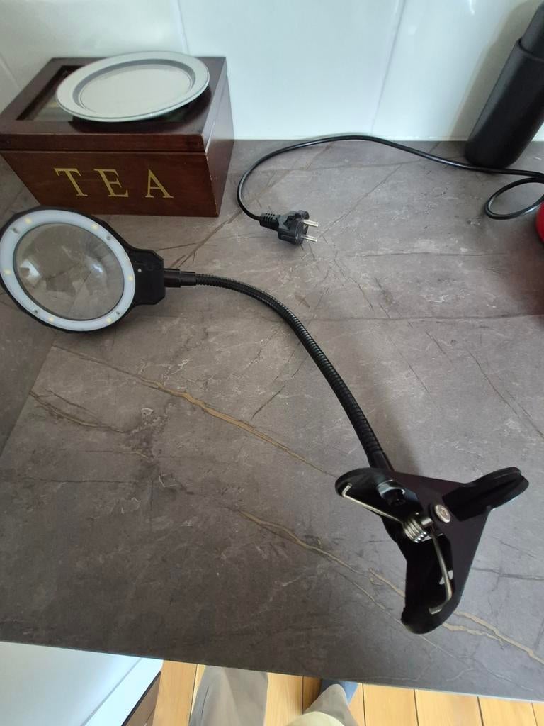 Loep met licht en oplaadbaar, Ophalen, Vergrootglas of Loep