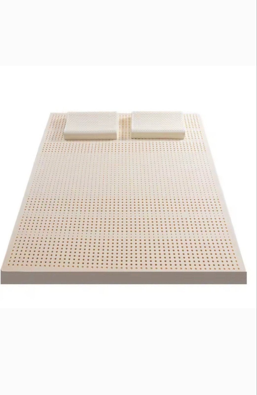 Officiële latex topper 210x200 - Zo goed als nieuw!, Ophalen, 210 cm, Tweepersoons, Zo goed als nieuw