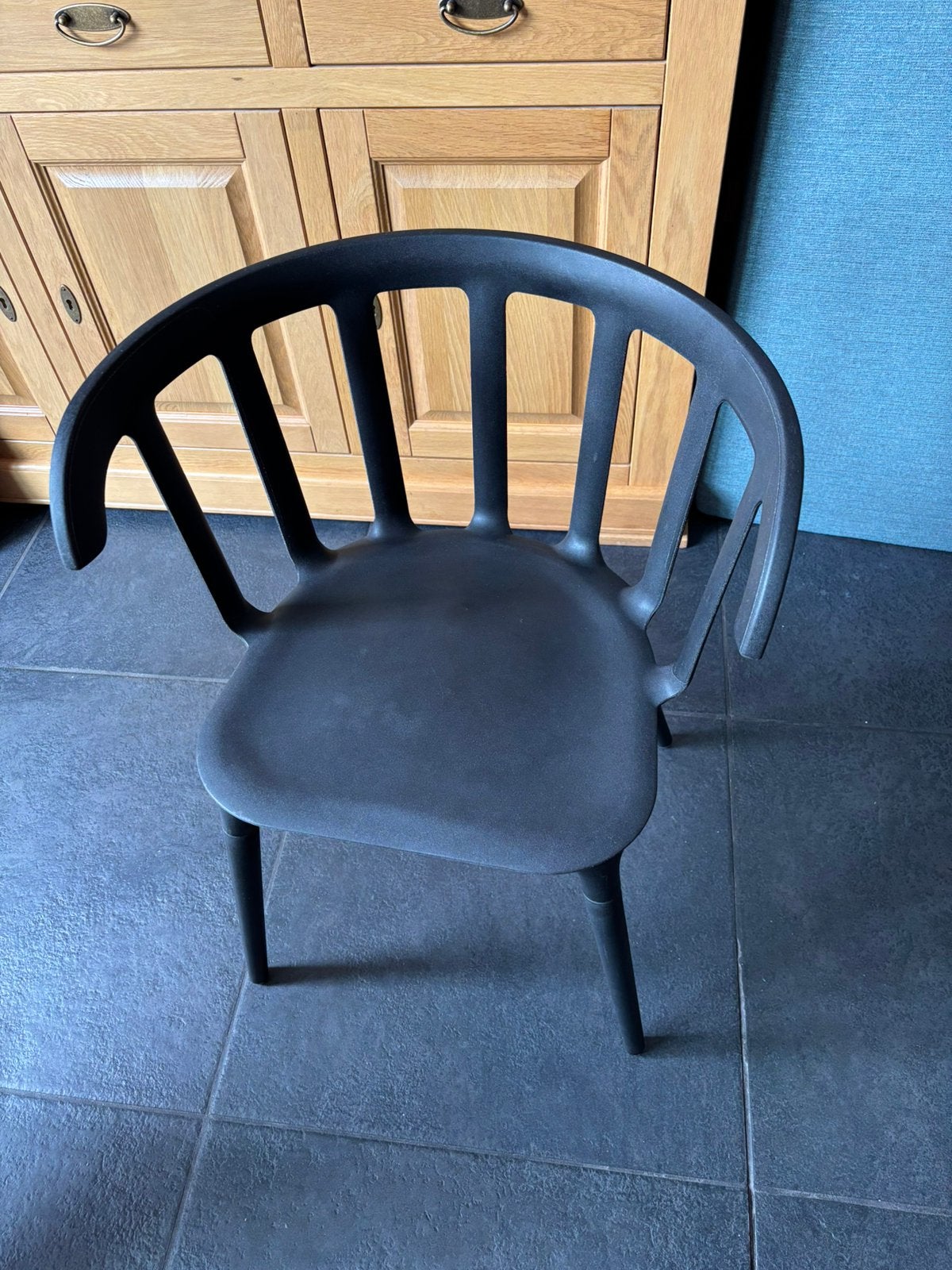 IKEA PS 2012, Ophalen, Kunststof, Zwart, Zo goed als nieuw