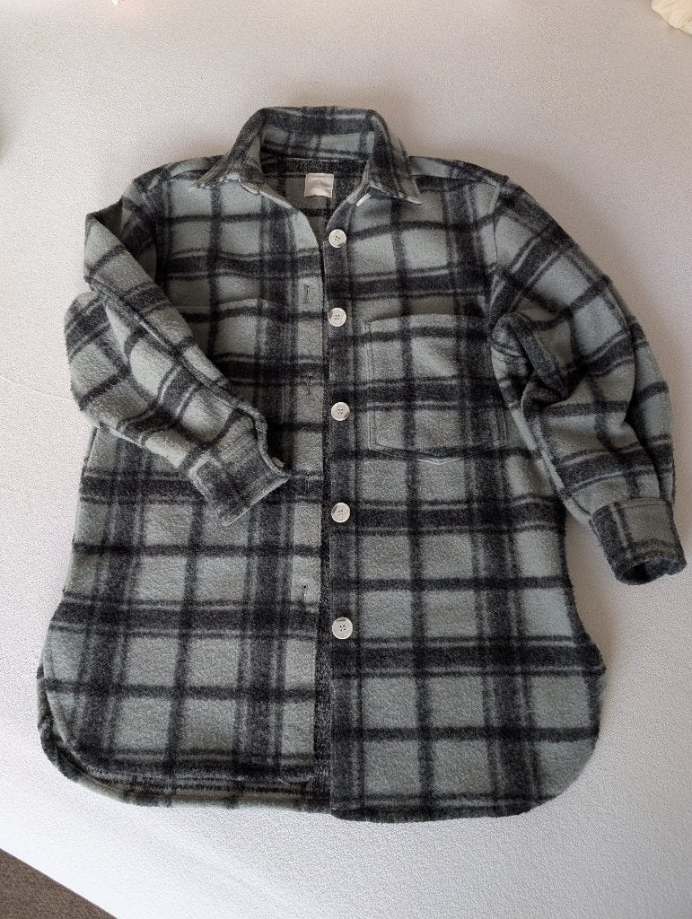Dames houthakkersvest mt S, Kleding | Dames, H&M, Ophalen of Verzenden, Maat 36 (S), Grijs