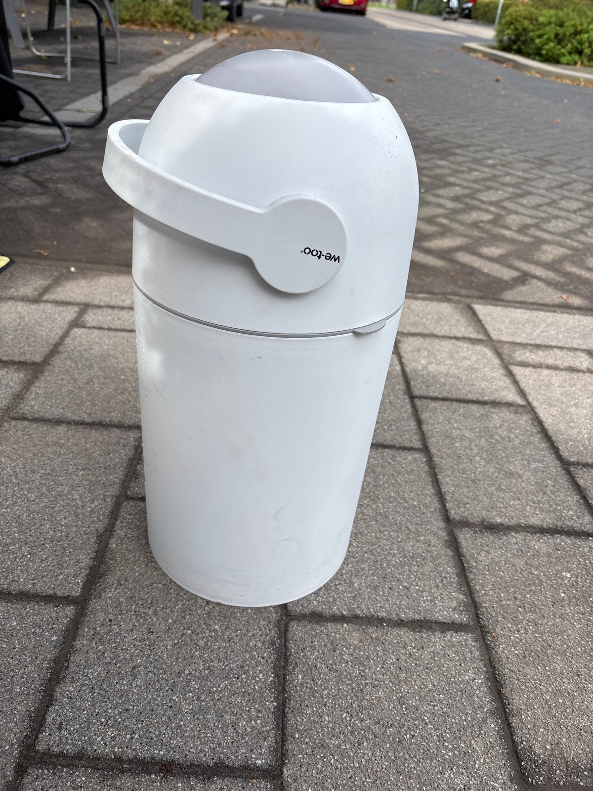 We-Too Luieremmer - Wit, Ophalen, Zo goed als nieuw