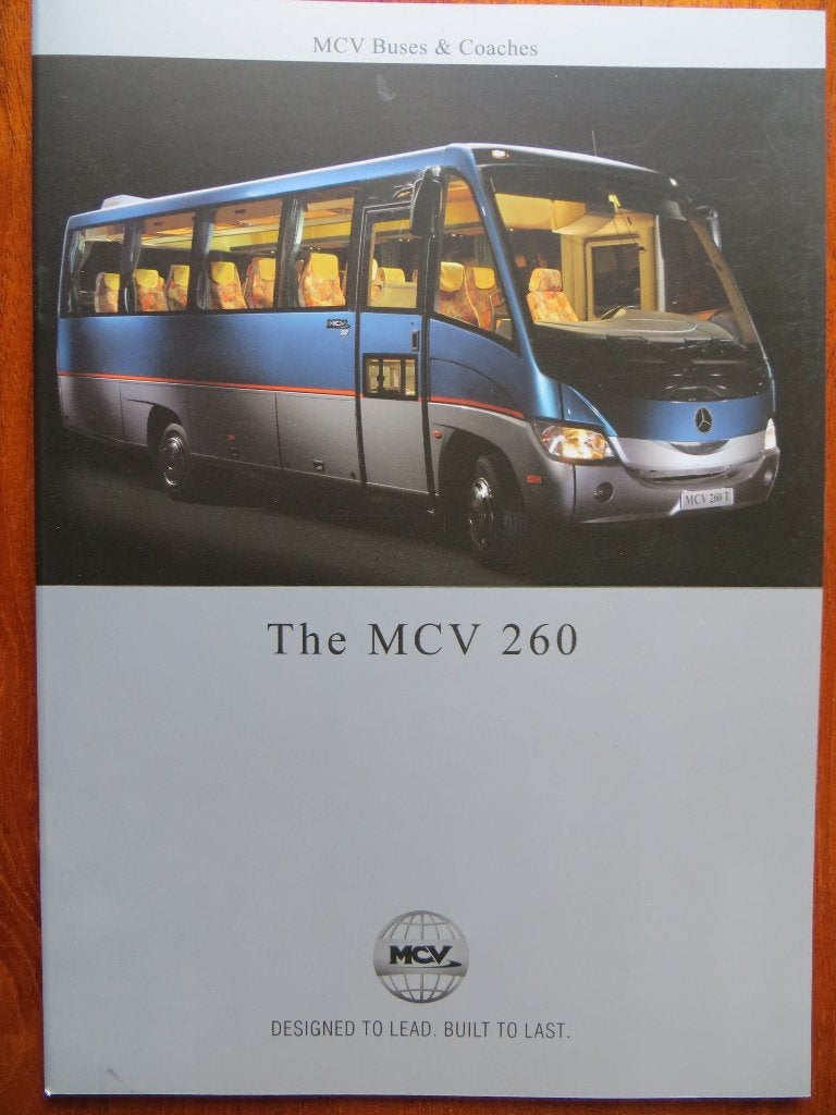 bus: MCV 260 (basis: Mercedes-Benz) (2014), Ophalen of Verzenden, Nieuw, Mercedes