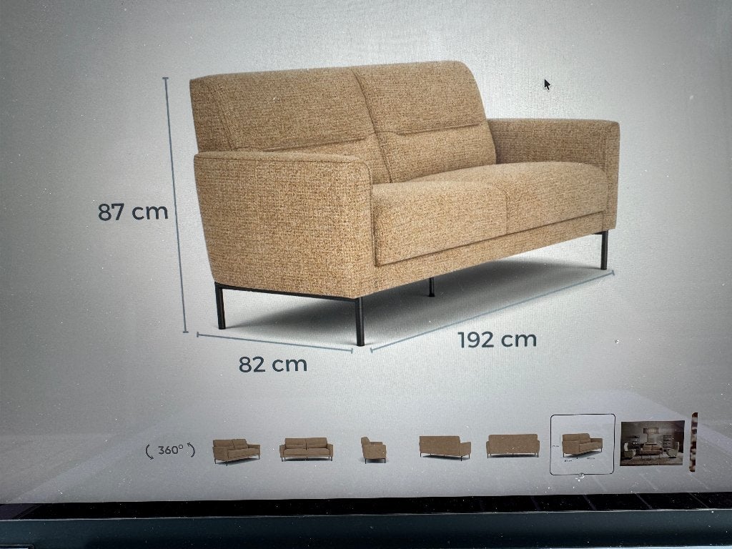 Prominent tweezitsbankje, Ophalen, Minder dan 75 cm, 150 tot 200 cm, Tweepersoons