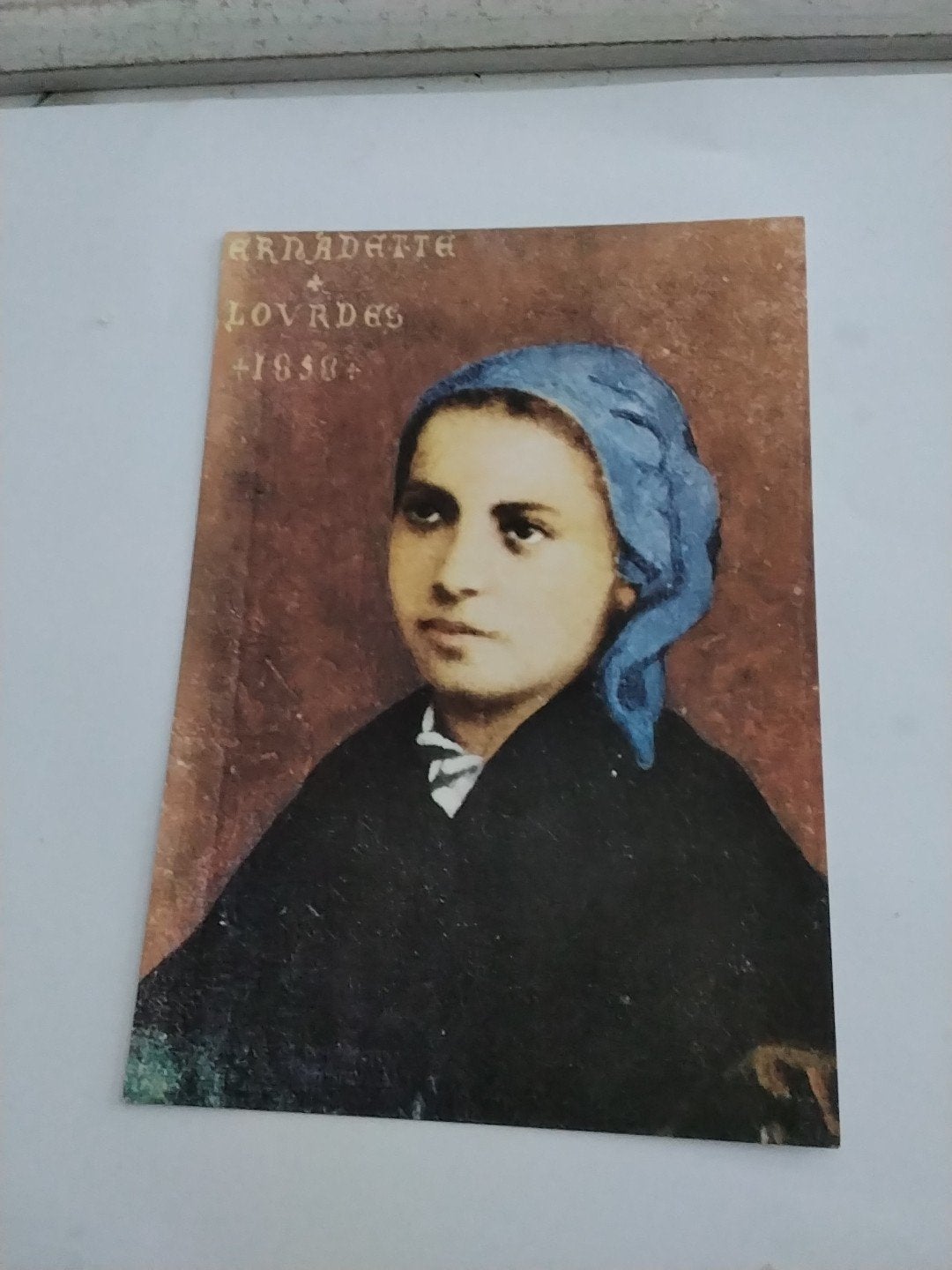 PORTRET VAN DE HEILIGE BERNADETTE SOUBIROUS. 1979, Verzamelen, Ophalen of Verzenden, 1960 tot 1980