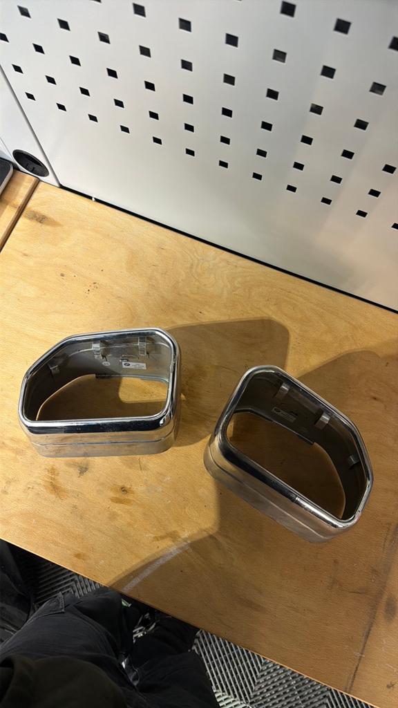 Sierstukken chrome BMW X3, Auto-onderdelen, Uitlaatsystemen, Ophalen of Verzenden, Gebruikt, BMW