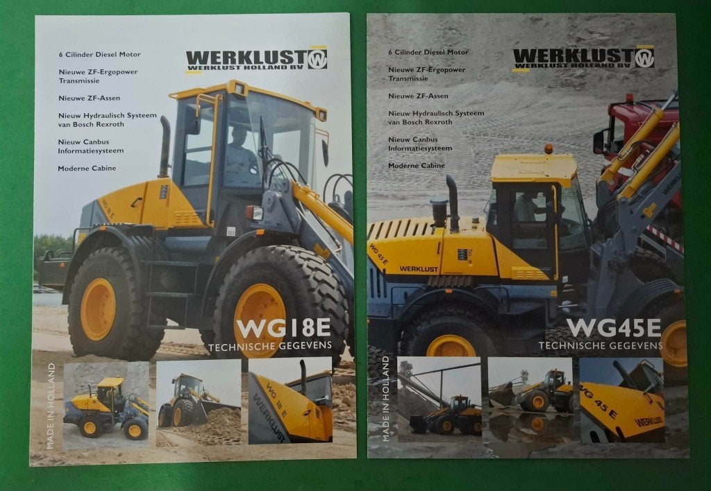 Werklust folders, Folder, Werklust, Ophalen of Verzenden, Zo goed als nieuw