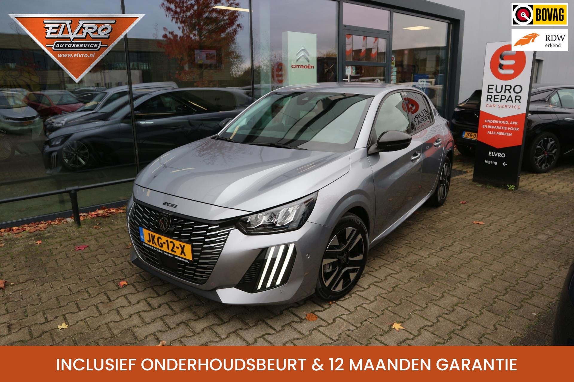 Peugeot 208 1.2 PureTech 100 Allure NAVI CLIMA CAMERA VISION, Auto's, Peugeot, 12 maanden, 101 pk, Gebruikt, Leder en Stof