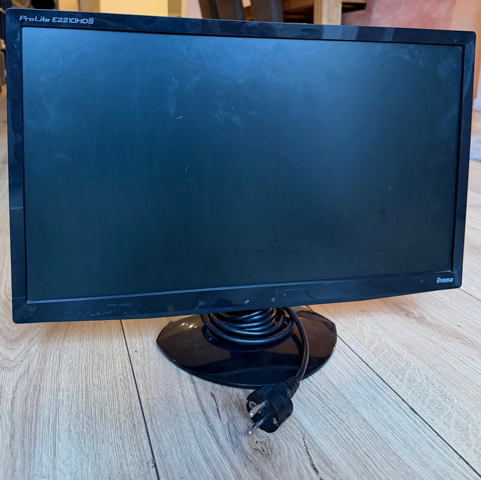 Iiyama ProLite E2210HDS 22 inch monitor, Ophalen, Gebruikt, Kantelbaar, Full HD