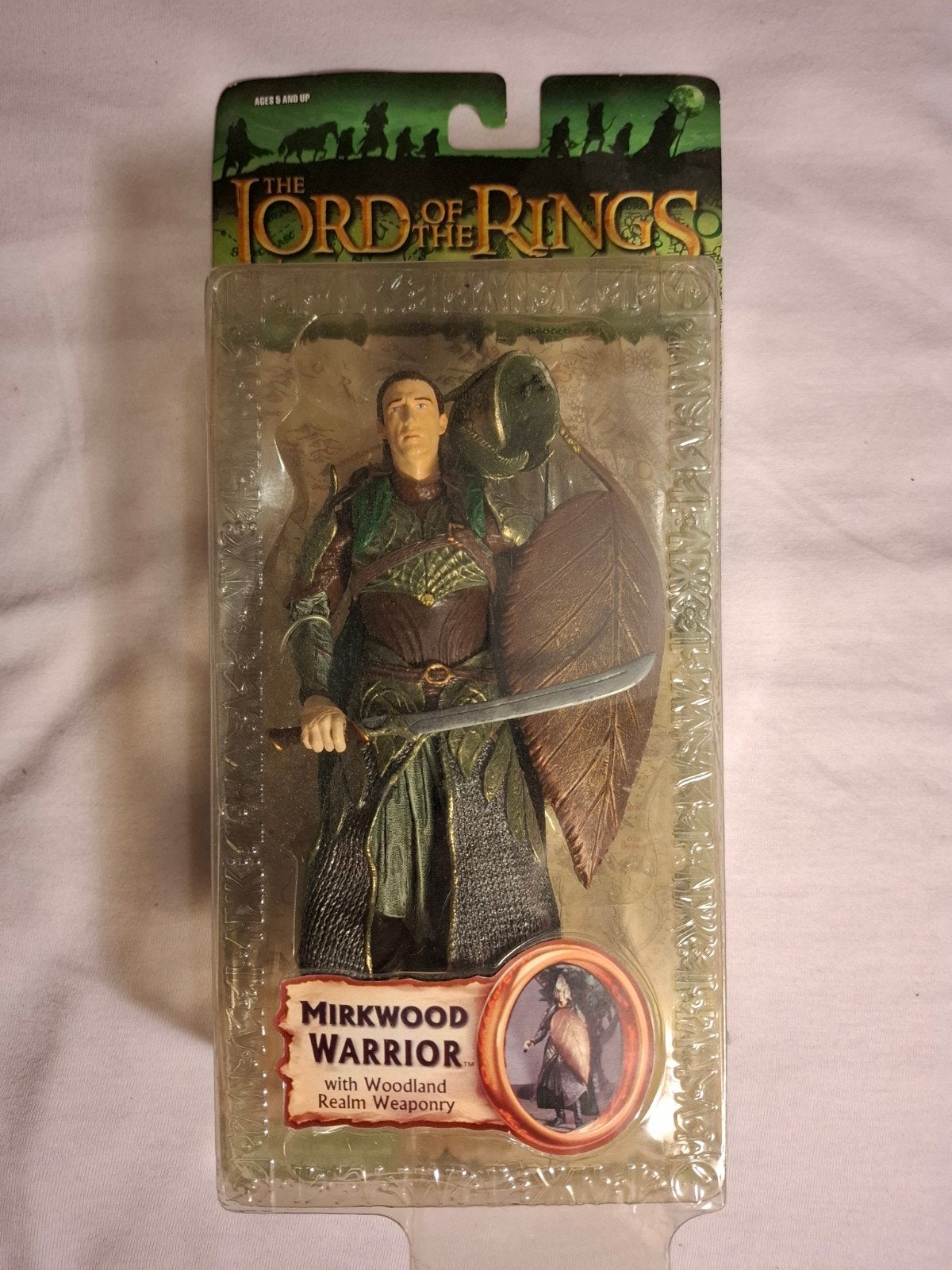 Unieke Toybiz LOTR Mirkwood Warrior Custom Figuur, Verzamelen, Ophalen of Verzenden, Nieuw, Actiefiguurtje