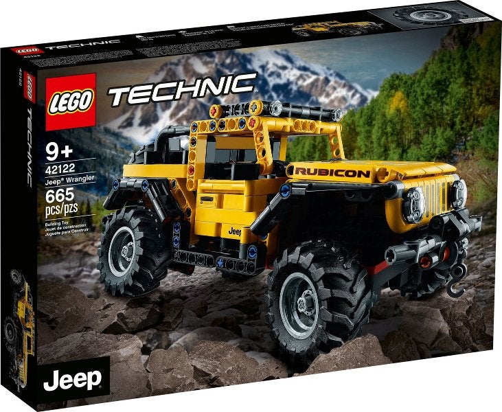 Lego 42122 – Jeep Wrangler - NIEUW SEALED, Kinderen en Baby's, Speelgoed | Duplo en Lego, Lego, Nieuw, Ophalen of Verzenden, Technic