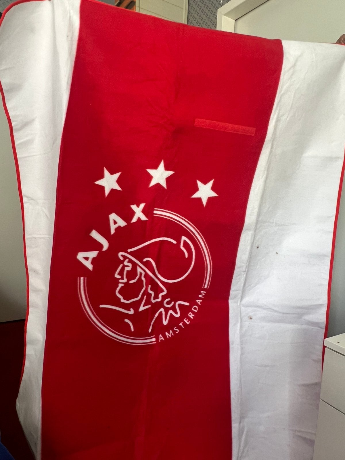 Akax spandoek, Ophalen of Verzenden, Zo goed als nieuw, Ajax, Overige typen