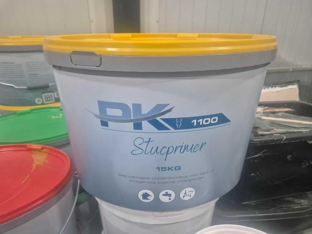 PK 1100 Stucprimer - 15KG Diep Indringend Voorstrijkmiddel, Ophalen of Verzenden
