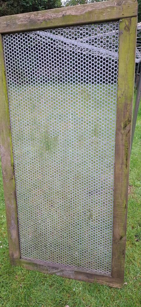 Stukje schutting 90x180 gebruikt, Minder dan 3 meter, Ophalen of Verzenden, Hout, 1 tot 2 meter
