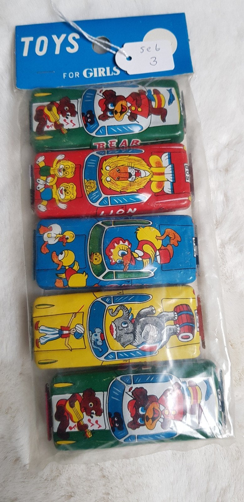 3 sets blikken auto's in originele verpakking, Ophalen of Verzenden, Nieuw