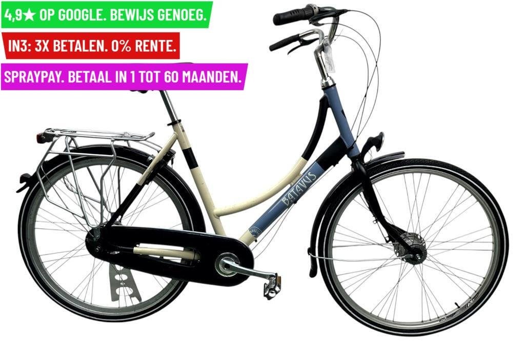 Damesfiets Batavus Lyng 28"/56cm/7ver - Garantie/Levering, Fietsen en Brommers, Fietsen | Dames | Damesfietsen, 9713 Bv Groningen