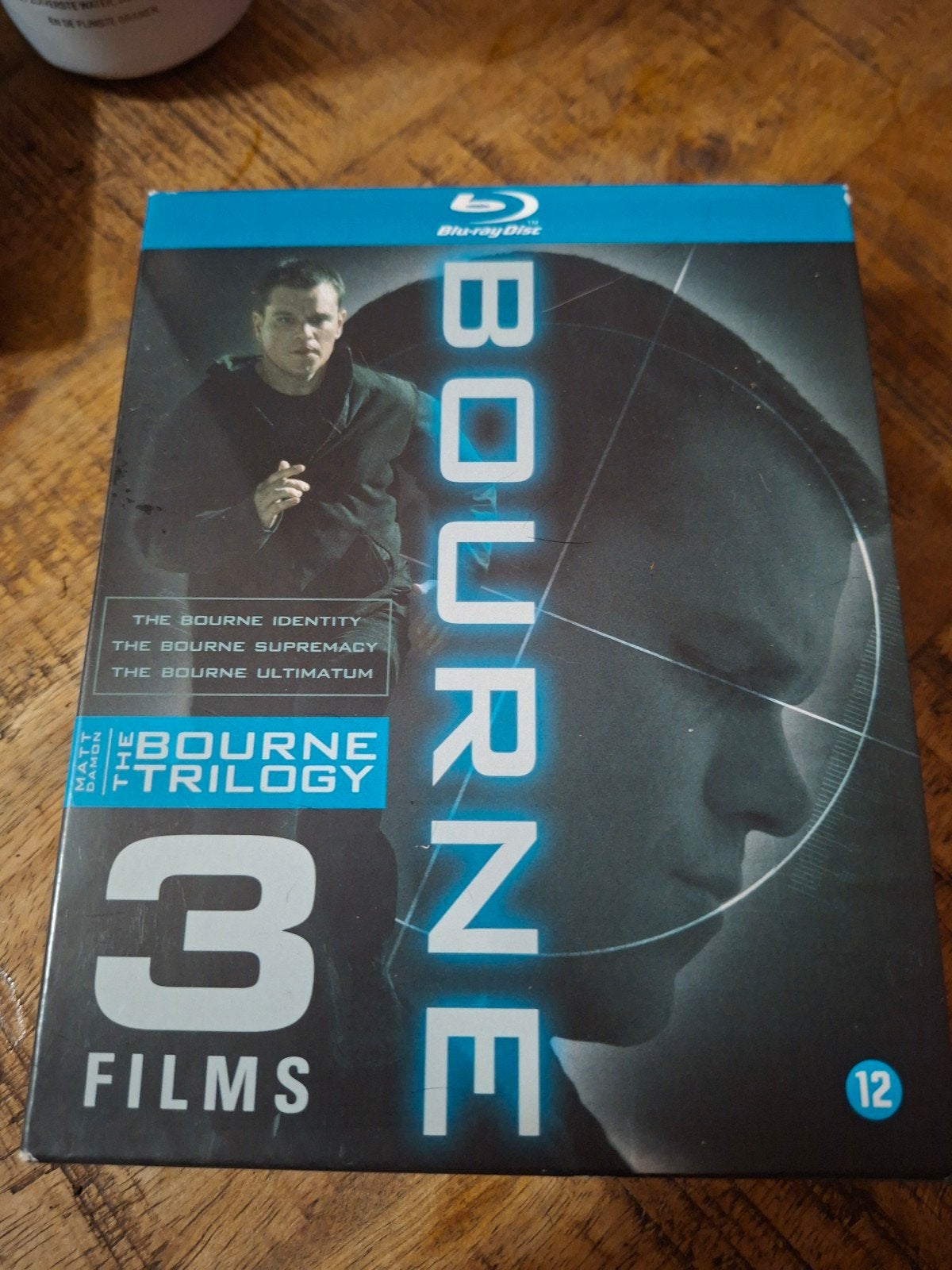 Bourne trilogy 3 blu-ray box set, Ophalen, Zo goed als nieuw, Actie