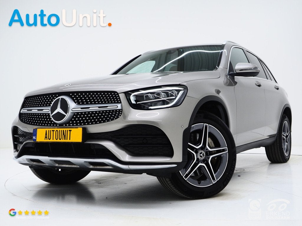 Mercedes-Benz GLC 300e 4MATIC AMG | Leder | Trekhaak | Virtu, Auto's, Automaat, Gebruikt, 320 pk, Automatische klimaatregeling