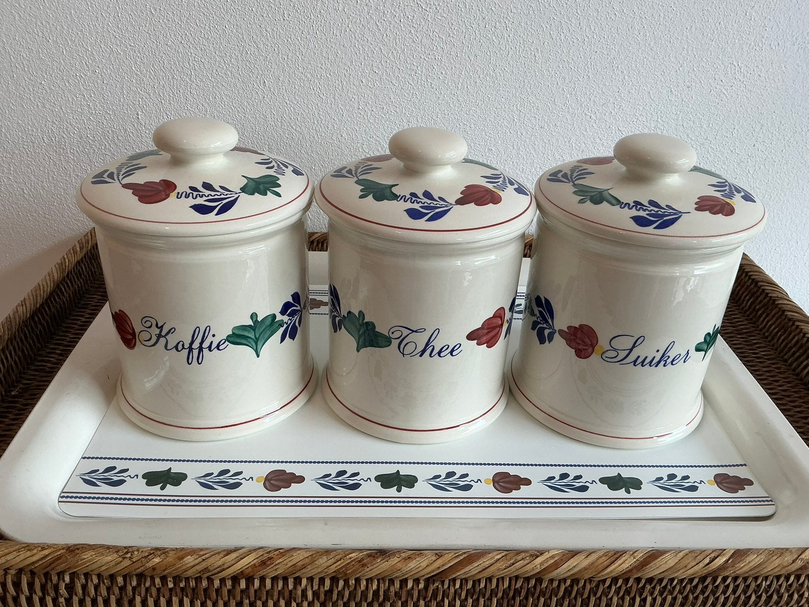 Boerenbont Boch België (Voorraadpotten), Antiek en Kunst, Ophalen of Verzenden