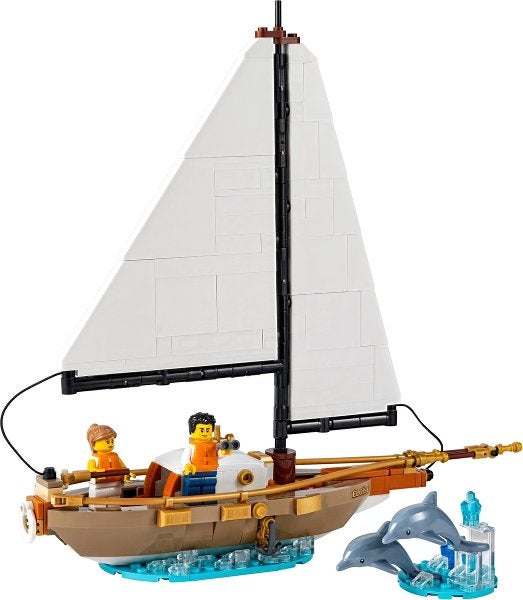 Lego | GWP | Ideas | Zeilbootavontuur | 40487, Lego, Lego, Nieuw, https://legohouse.com/en-gb/info/contact-us/