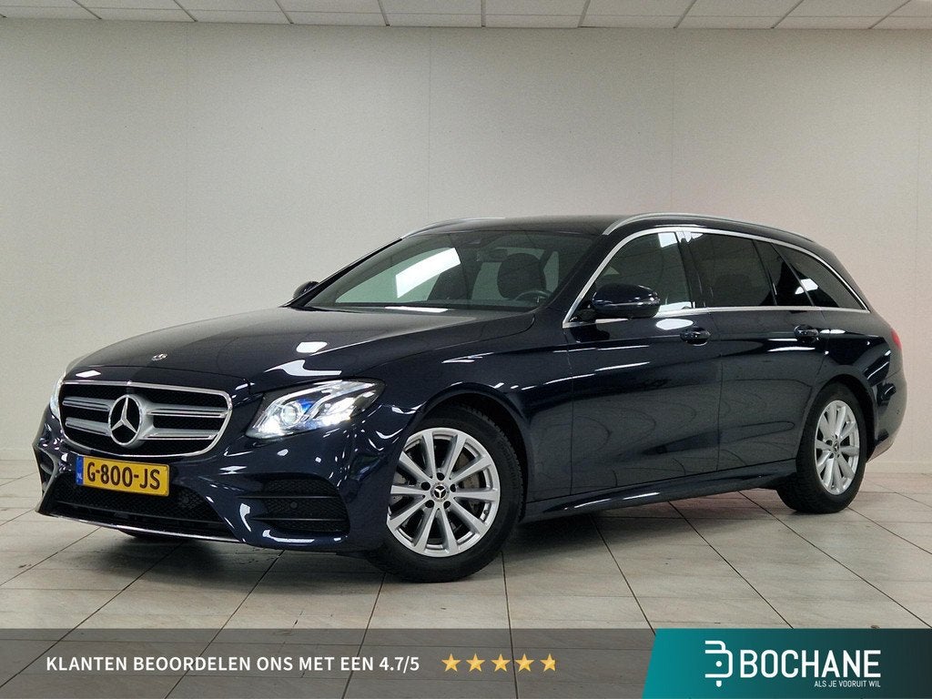 Mercedes-Benz E-klasse Estate 200 Premium 7-PERSOONS | RONDO, Gebruikt, 4 cilinders, Met garantie (alle), Blauw