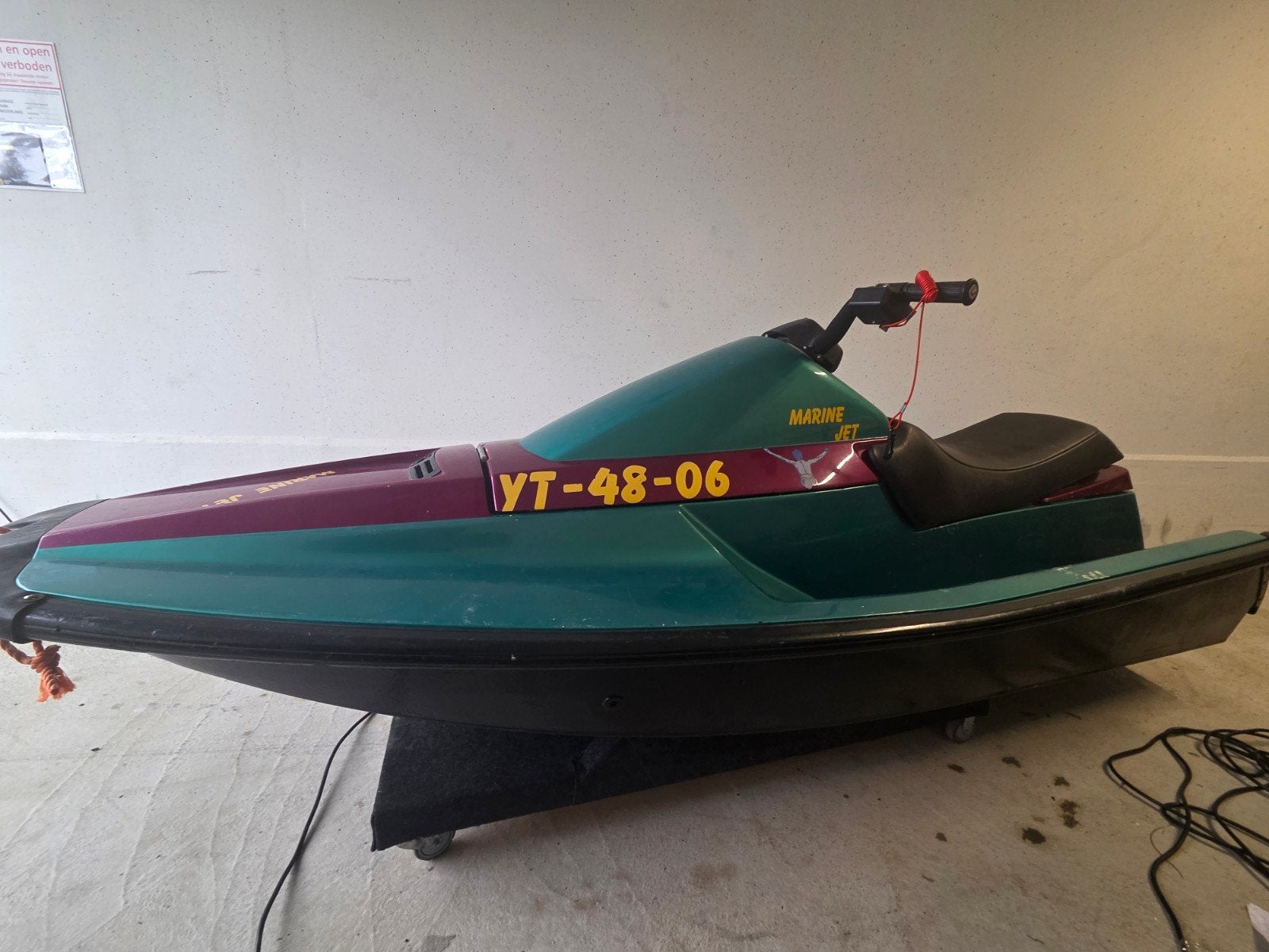 Yamaha Waverunner 500 - Nieuwe onderdelen, startprobleem, Ophalen