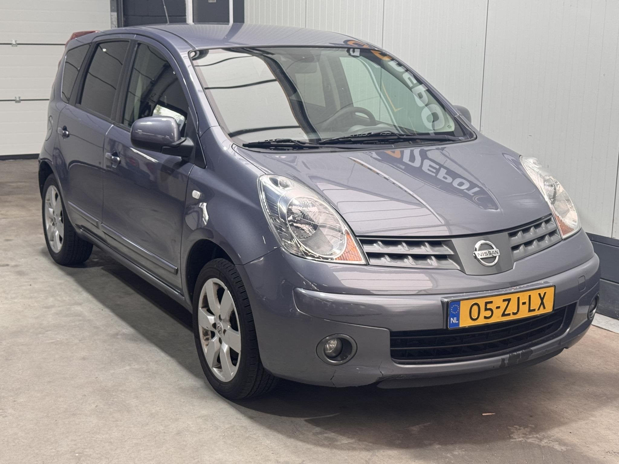Nissan Note 1.6 Acenta, Auto's, Voorwielaandrijving, 4 cilinders, Blauw, Bedrijf