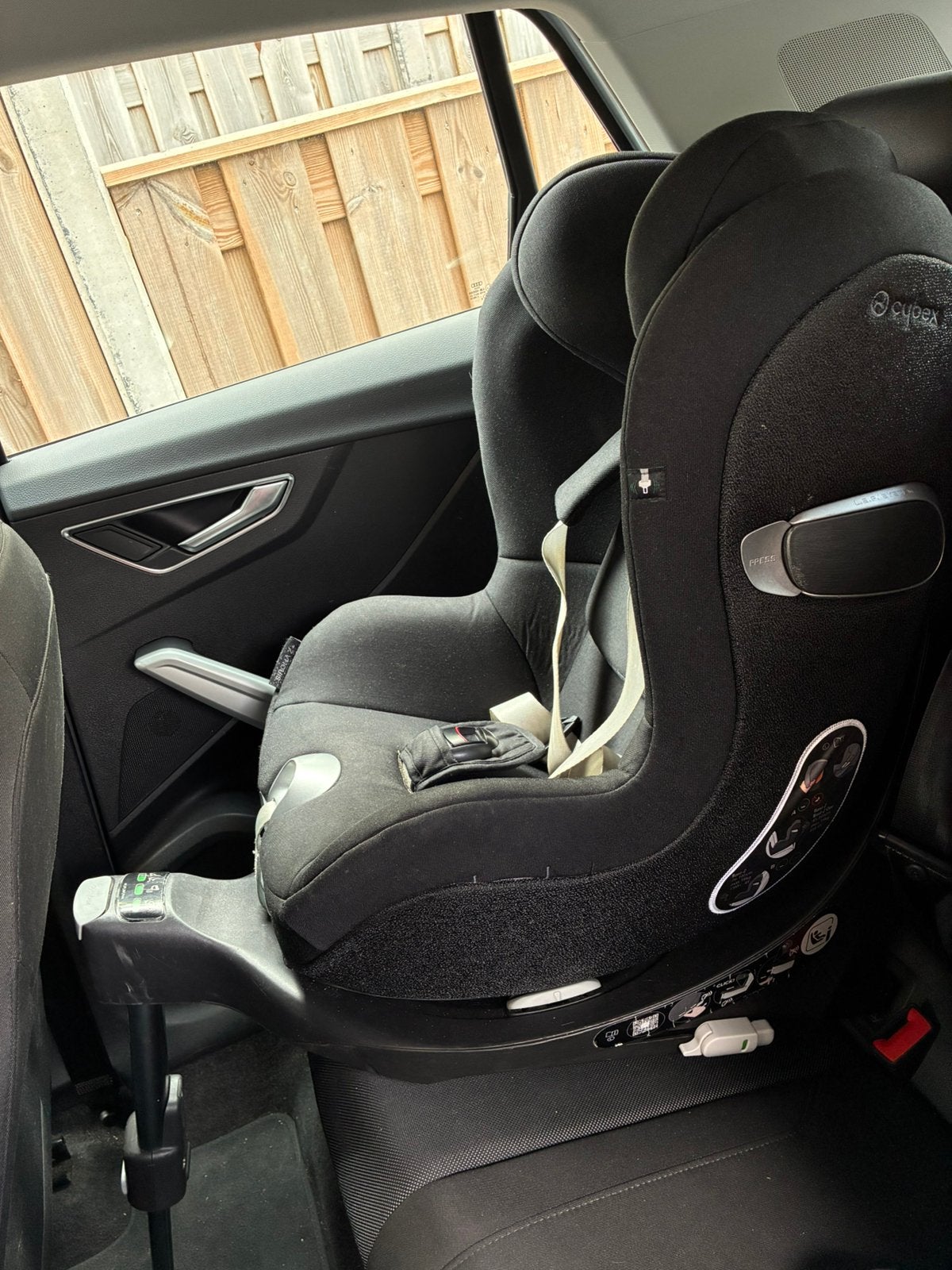 Cybex Sirona S i-Size autostoel + base met Isofix, Overige merken, Gebruikt, 0 t/m 18 kg, Verstelbare rugleuning