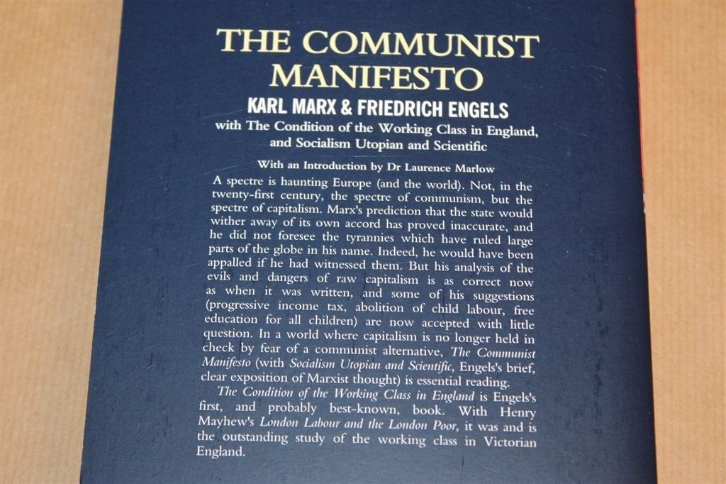 The Communist Manifesto — Marx & Engels, 3 Werken, 2008, Ophalen of Verzenden, Zo goed als nieuw, Nederland