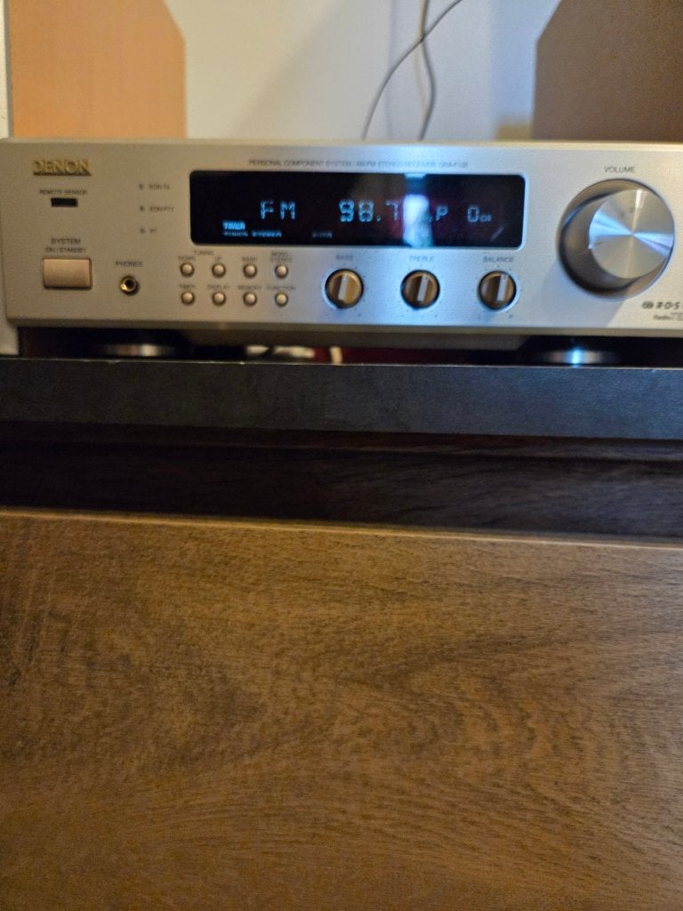 Denon DRA-F100 Receiver met Denon speakers en A.B., Ophalen, Denon, Losse componenten, Zo goed als nieuw