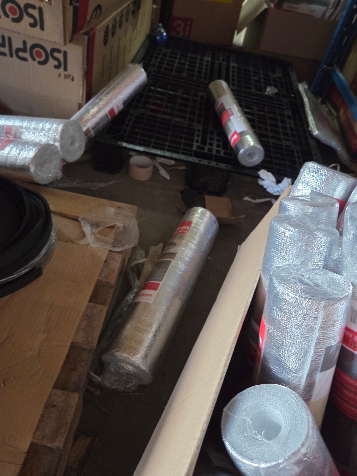 30 rollen radiatorfolie diverse afmetingen, Ophalen of Verzenden, Nieuw