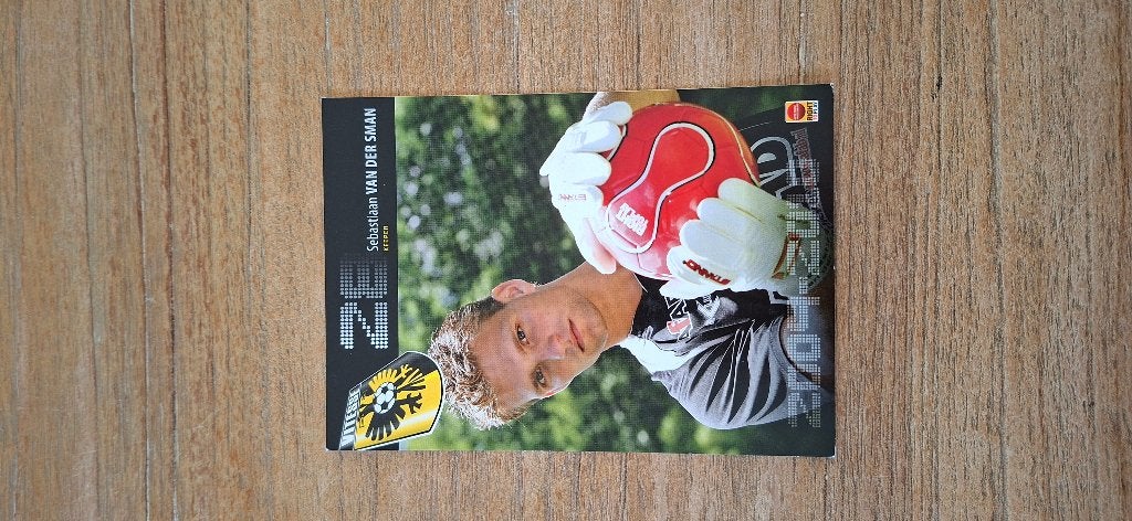 Spelerskaart; Sebastian van der Sman # Vitesse, Ophalen of Verzenden, Nieuw, Vitesse, Spelerskaart