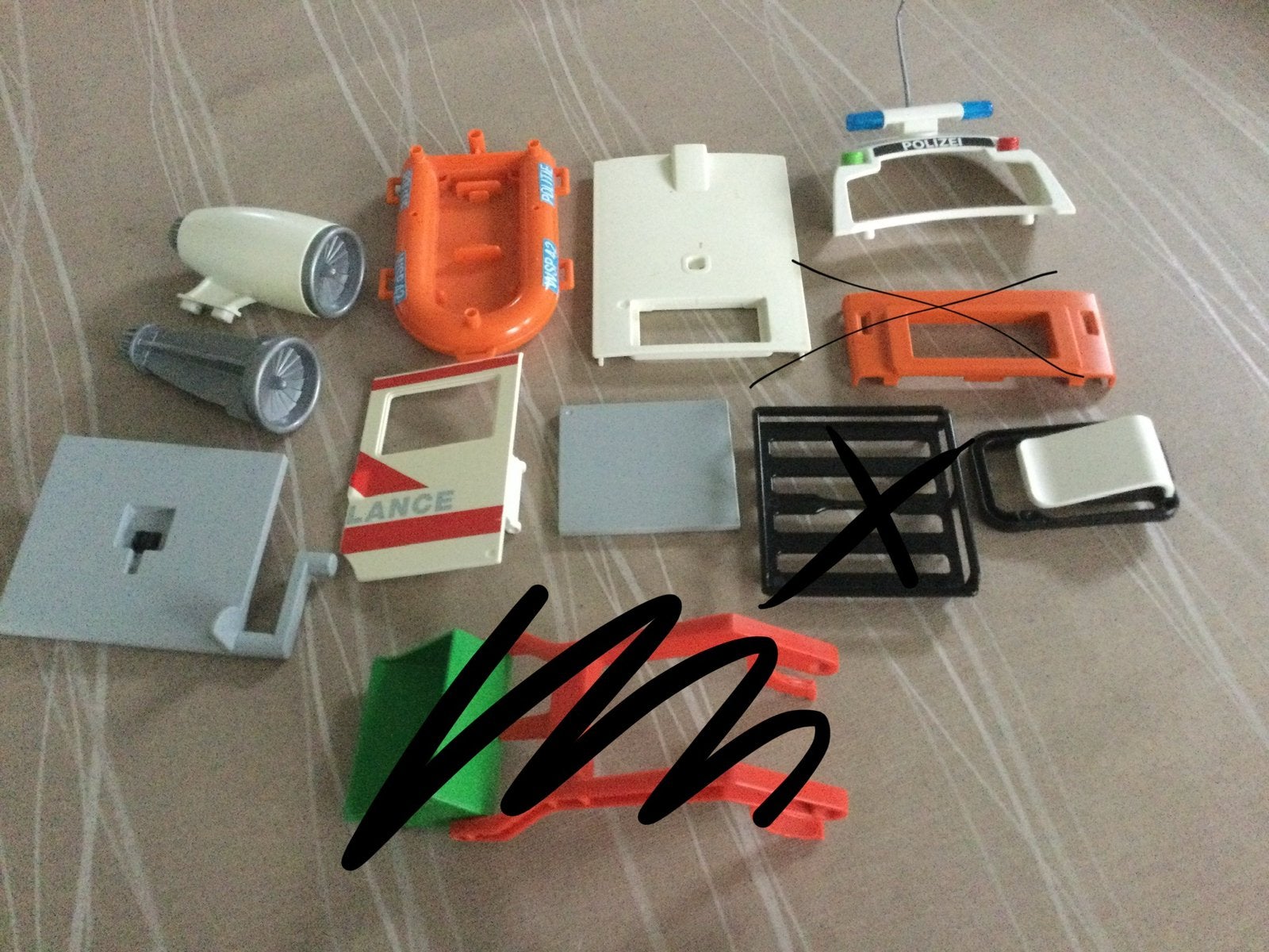 Playmobil deur ed…, Ophalen of Verzenden, Zo goed als nieuw