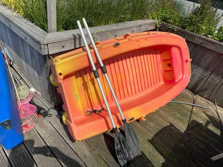 bic fun yak palourde - bootje voor kinderen roeiboot, Watersport en Boten, Kano's, Ophalen of Verzenden, Zo goed als nieuw, Overige typen