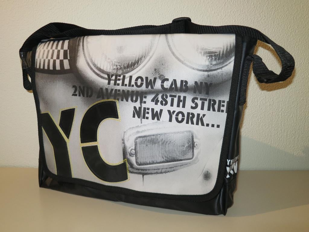 Yellow Cab tas / postman bag (NIEUW), Ophalen of Verzenden, Nieuw, Zwart