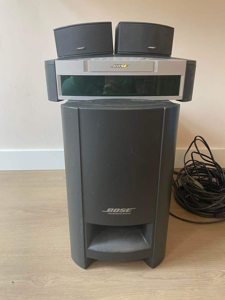 Bose Lifestyle 28 Series II geluidsinstallatie, Audio, Tv en Foto, Home Cinema-sets, Zo goed als nieuw, Dvd-speler, 70 watt of meer