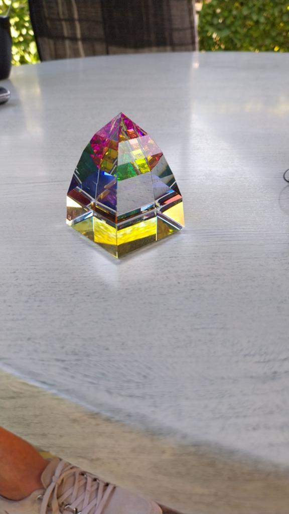 Swarovski piramide, Ophalen of Verzenden