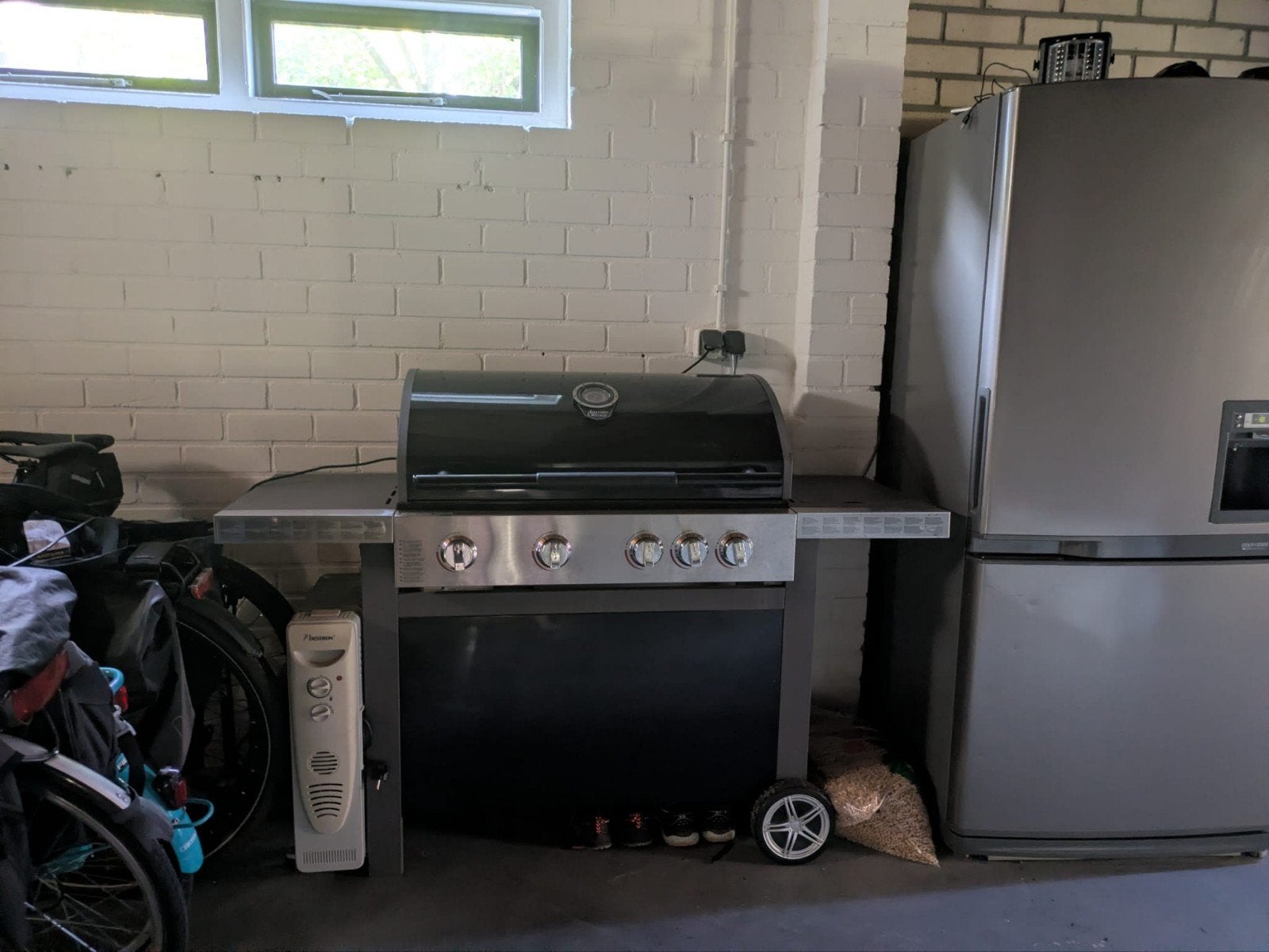 Jamie Oliver gasbarbecue met zijbrander, Tuin en Terras, Gasbarbecues, Ophalen of Verzenden, Gebruikt, Jamie Oliver