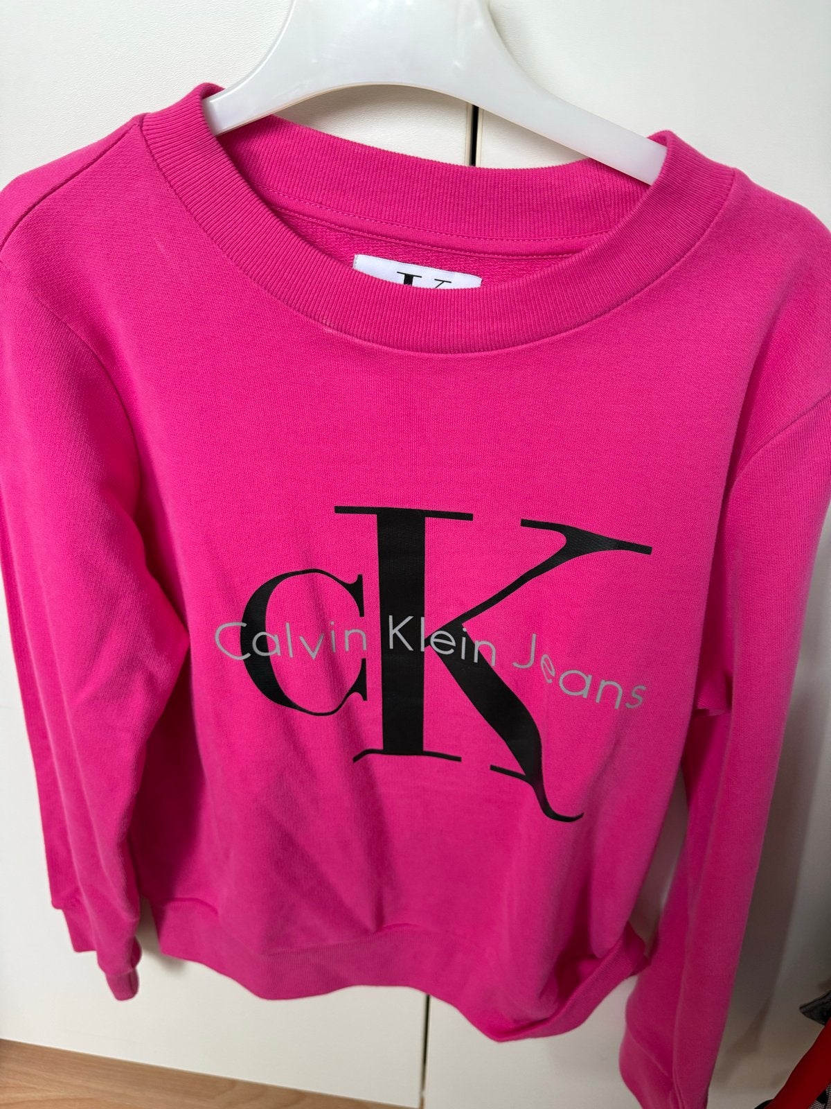 Calvin Klein Jeans sweater roze dames XS - Nieuw, Ophalen of Verzenden, Nieuw, Maat 34 (XS) of kleiner, Roze
